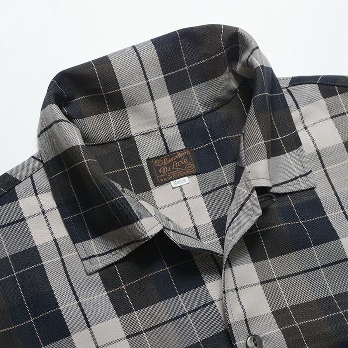 DELUXEWARE デラックスウエア シャツ RCS-04S RAYON DUCK SHIRT
