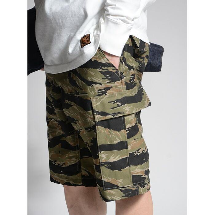 DELUXEWARE デラックスウエア DX100H ARMY SHORT BOTTOM ハーフパンツ メンズ