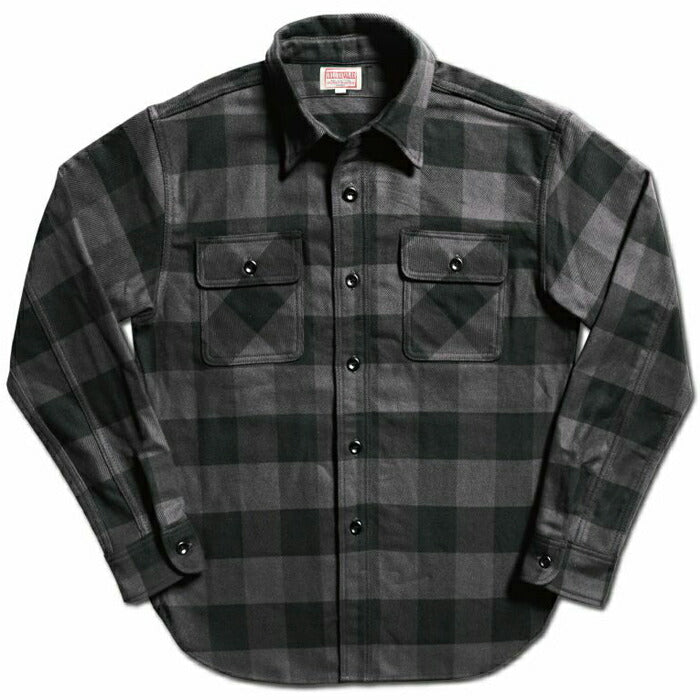 デラックスウエア DELUXEWARE ネルシャツ HV-00A 50s BUFFALO CHECK