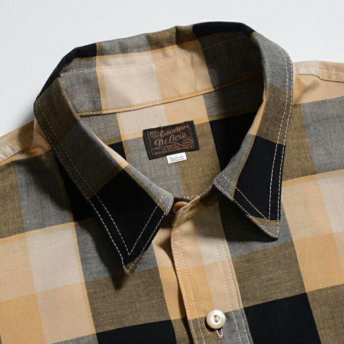 DELUXEWARE デラックスウエア シャツ LV-31 50s CHECK PATTERN