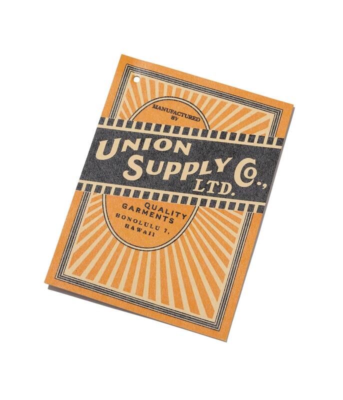 ユニオンサプライ UNION SUPPLY US15901 UNION SUPPLY PALAKA CHECK SHIRT BLOUSE パラカチェックジャケット