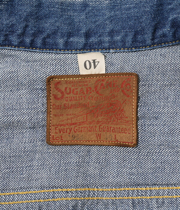 シュガーケーン SUGAR CANE デニムジャケット SC11953SW 14.25oz. DENIM JACKET 1953 AGED MODEL