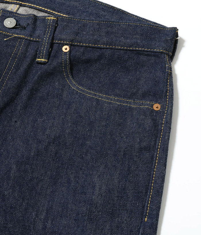 SUGAR CANE デニム ジーンズ SC49001 SUGAR CANE Super “Denim” Collectibles #01 14oz. BLUE DENIM WAIST OVERALLS “S1945” MODEL