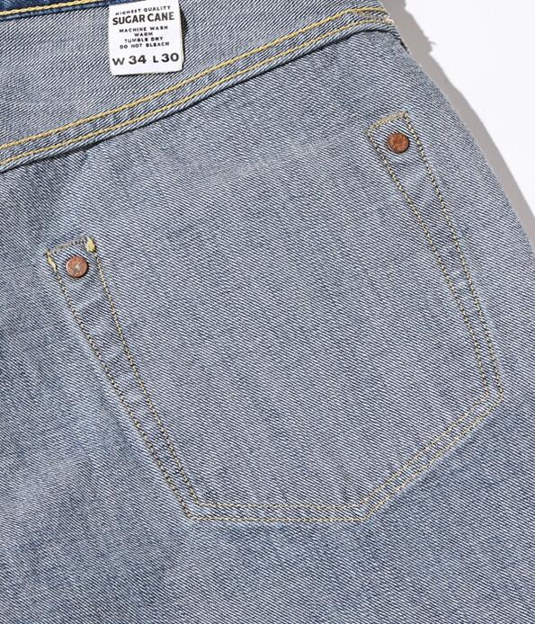 シュガーケーン SUGAR CANE デニム ジーンズ SC41947SW-429 14.25oz. DENIM 1947 AGED MODEL (REGULAR STRAIGHT) 加工モデル