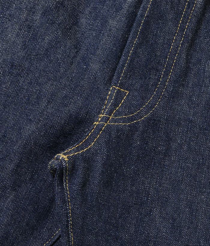 SUGAR CANE デニム ジーンズ SC49001 SUGAR CANE Super “Denim” Collectibles #01 14oz. BLUE DENIM WAIST OVERALLS “S1945” MODEL