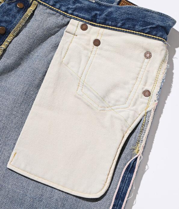 シュガーケーン SUGAR CANE デニム ジーンズ SC41947SW-429 14.25oz. DENIM 1947 AGED MODEL (REGULAR STRAIGHT) 加工モデル
