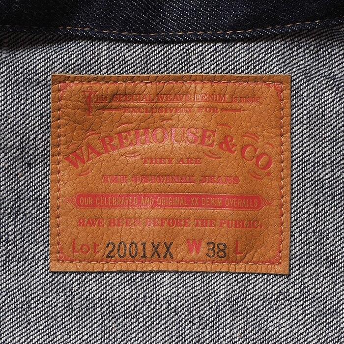WAREHOUSE ウエアハウス デニムジャケット Lot 2001XX 1ST TYPE ファーストタイプ
