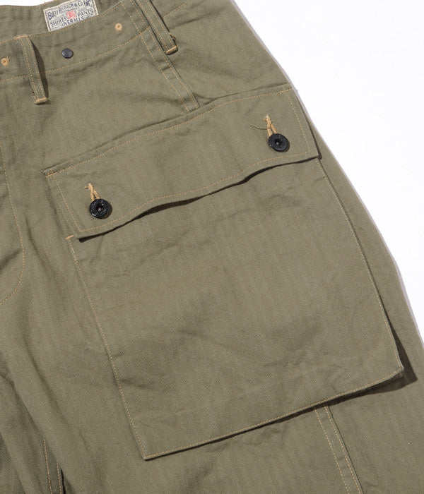 BUZZ RICKSON'S バズリクソンズ パンツ BR42340 U.S. MARINE CORPS HERRINGBONE PANTS