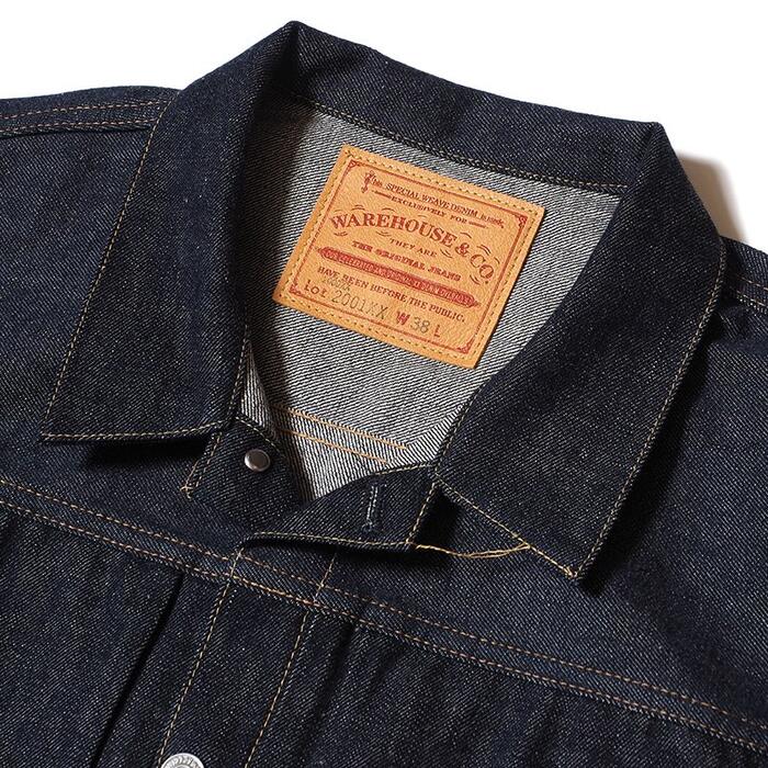 WAREHOUSE ウエアハウス デニムジャケット Lot 2001XX(2000XX)【1947MODEL】 メンズ DEAD STOCK BLUE デッドストックブルー