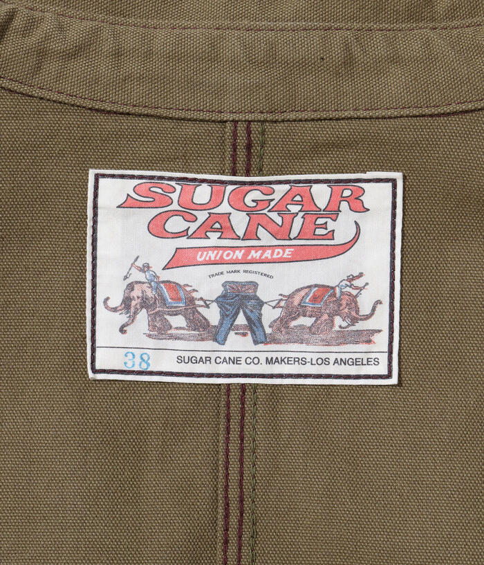 シュガーケーン SUGAR CANE コート SC15522 FICTION ROMANCE 10oz. KHAKI DUCK WORK COAT