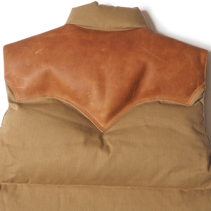 Lot 2199 ROCKY MOUNTAIN WAREHOUSE DOBBY TWILL DOWN VEST