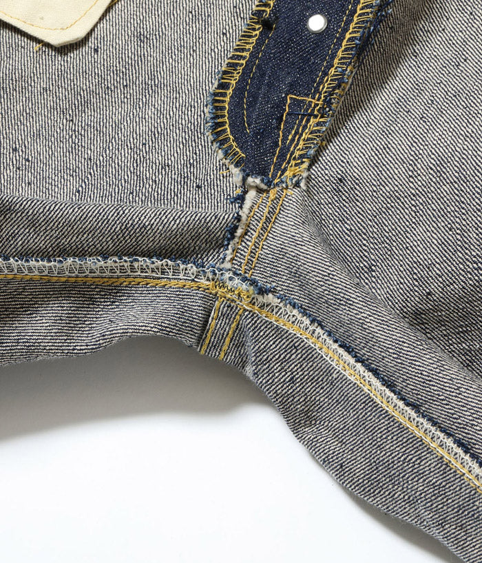 SUGAR CANE デニム ジーンズ SC49001 SUGAR CANE Super “Denim” Collectibles #01 14oz. BLUE DENIM WAIST OVERALLS “S1945” MODEL