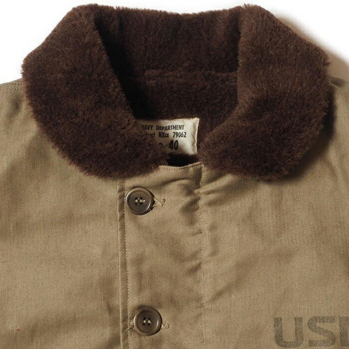 WAREHOUSE ウエアハウス N-1 デッキジャケット Lot 2227 FINAL FORM OF WW2 1945 N-1 WINTER JACKET KHAKI (NXSX 79062) PATTERN A