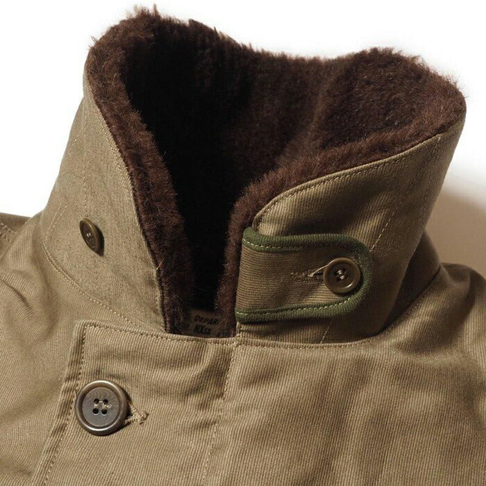 WAREHOUSE ウエアハウス N-1 デッキジャケット Lot 2227 FINAL FORM OF WW2 1945 N-1 WINTER JACKET KHAKI (NXSX 79062) PATTERN A