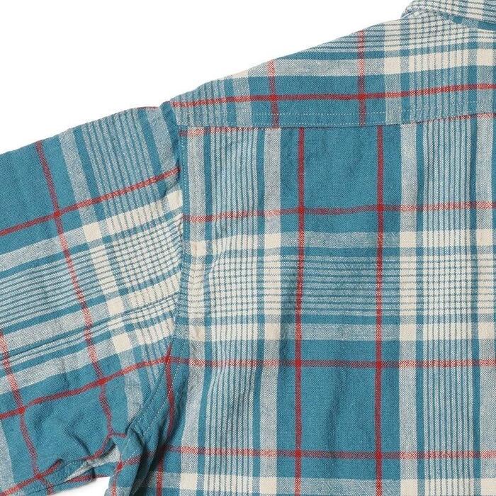 WAREHOUSE ウエアハウス シャツ Lot 3055 LONG SLEEVE CHECK WORK SHIRTS B柄(大チェック)