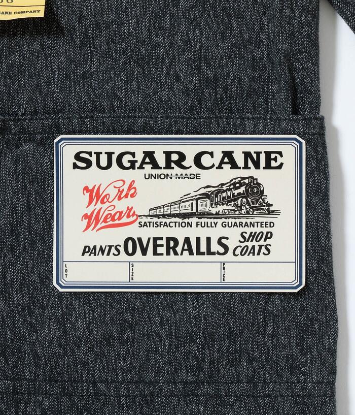 SUGAR CANE シュガーケーン ジャケット SC15659 9oz. BLACK COVERT WORK COAT ブラックコバートワークコート カバーオール