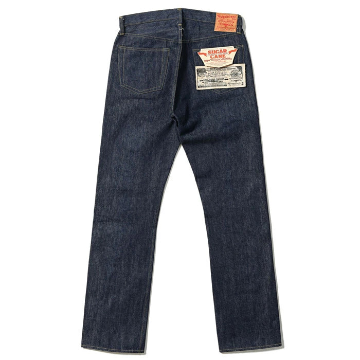 SUGAR CANE デニム ジーンズ SC49001 SUGAR CANE Super “Denim” Collectibles #01 14oz. BLUE DENIM WAIST OVERALLS “S1945” MODEL