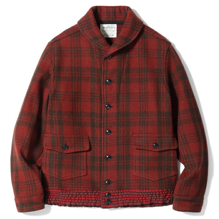 バズリクソンズ BUZZ RICKSON'S ジャケット BR15752 JACKET WOOL RED PLAID CIVILIAN CONSERVATION CORPS “BUZZ RICKSON MFG. CO.”