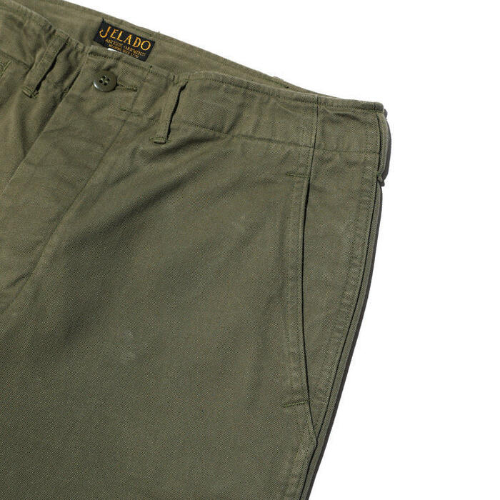 JELADO ジェラード 41カーキ 41 Khaki Last Resort Chino Cloth Stencil AG94341B