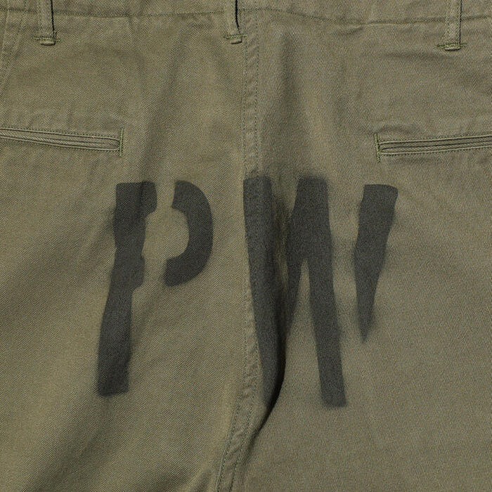 JELADO ジェラード 41カーキ 41 Khaki Last Resort Chino Cloth Stencil AG94341B
