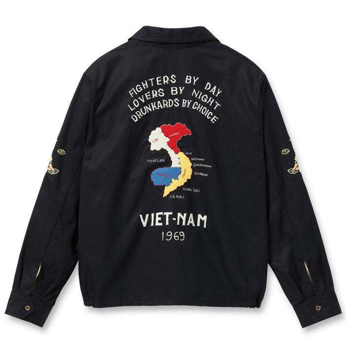 テーラー東洋 ジャケット ベトジャン TT15684 Late 1960s Style Cotton Vietnam Jacket VIETNAM MAP ジャケット TAILOR TOYO
