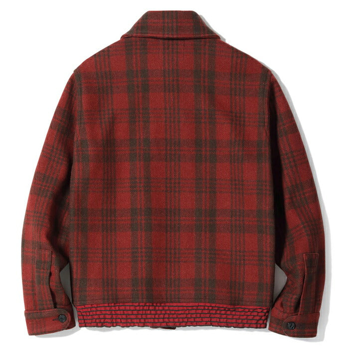 バズリクソンズ BUZZ RICKSON'S ジャケット BR15752 JACKET WOOL RED PLAID CIVILIAN CONSERVATION CORPS “BUZZ RICKSON MFG. CO.”