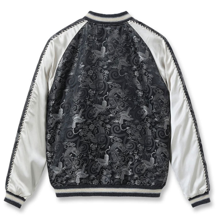テーラー東洋 スカジャン TT15717-119 Early 1950s Style Rayon Brocade × Acetate Souvenir Jacket TOYO ENTERPRISE 60th Anniversary Special Edition TIGER & DRAGON (BROCADE) × EAGLE