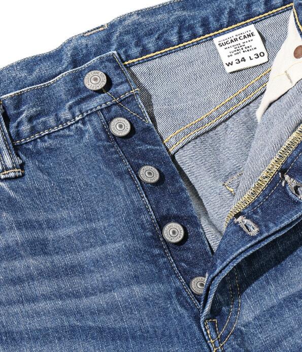 シュガーケーン SUGAR CANE デニム ジーンズ SC41947SW-429 14.25oz. DENIM 1947 AGED MODEL (REGULAR STRAIGHT) 加工モデル