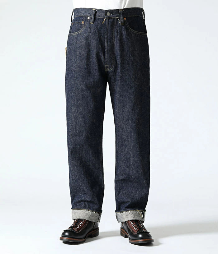 SUGAR CANE デニム ジーンズ SC49001 SUGAR CANE Super “Denim” Collectibles #01 14oz. BLUE DENIM WAIST OVERALLS “S1945” MODEL