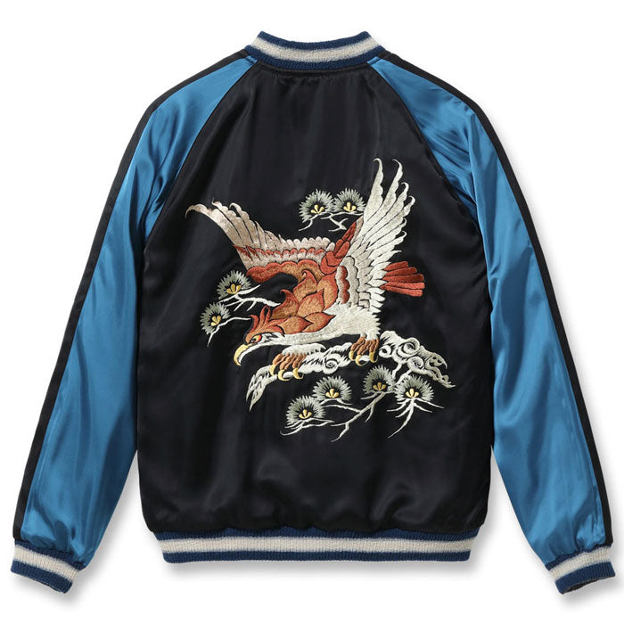 テーラー東洋 スカジャン TT15717-119 Early 1950s Style Rayon Brocade × Acetate Souvenir Jacket TOYO ENTERPRISE 60th Anniversary Special Edition TIGER & DRAGON (BROCADE) × EAGLE