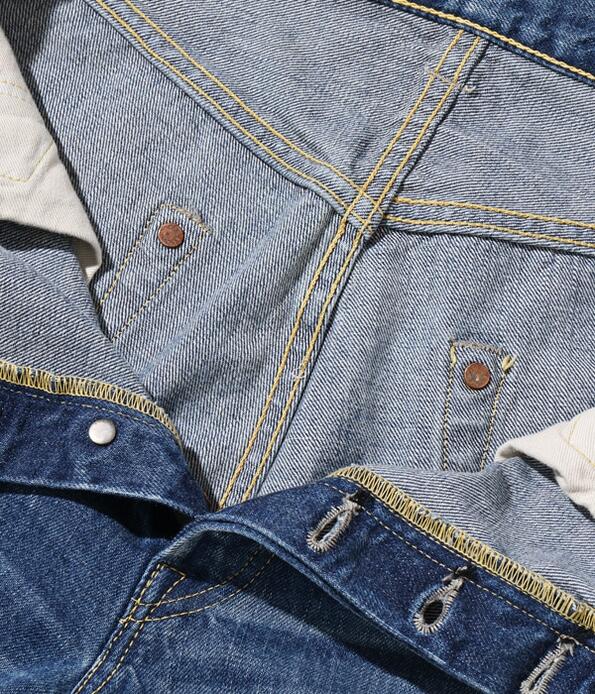 シュガーケーン SUGAR CANE デニム ジーンズ SC41947SW-429 14.25oz. DENIM 1947 AGED MODEL (REGULAR STRAIGHT) 加工モデル