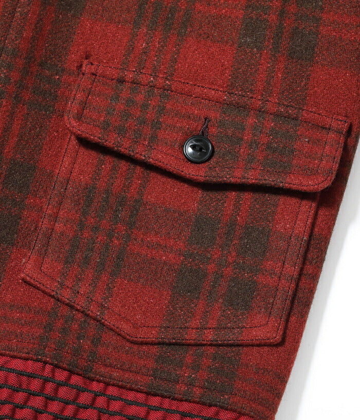 バズリクソンズ BUZZ RICKSON'S ジャケット BR15752 JACKET WOOL RED PLAID CIVILIAN CONSERVATION CORPS “BUZZ RICKSON MFG. CO.”