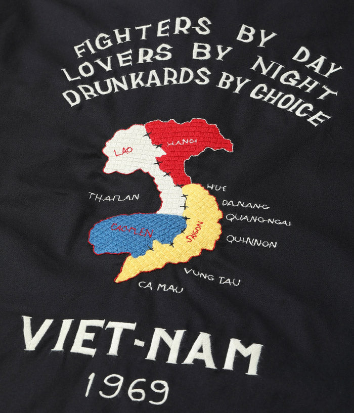 テーラー東洋 ジャケット ベトジャン TT15684 Late 1960s Style Cotton Vietnam Jacket VIETNAM MAP ジャケット TAILOR TOYO