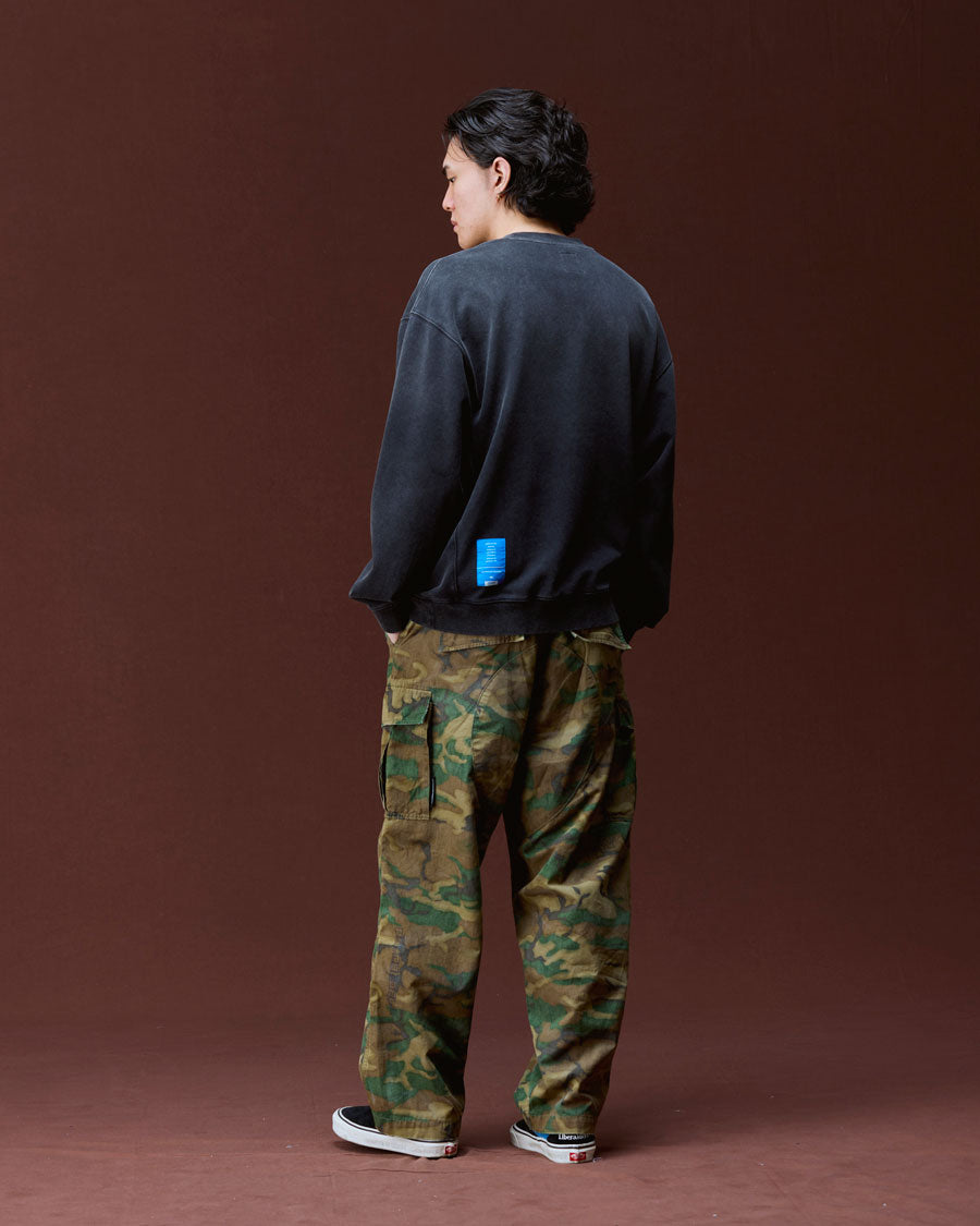 Liberaiders リベレイダース スウェット GARMENT DYED CREWNECK 733112603 トレーナー