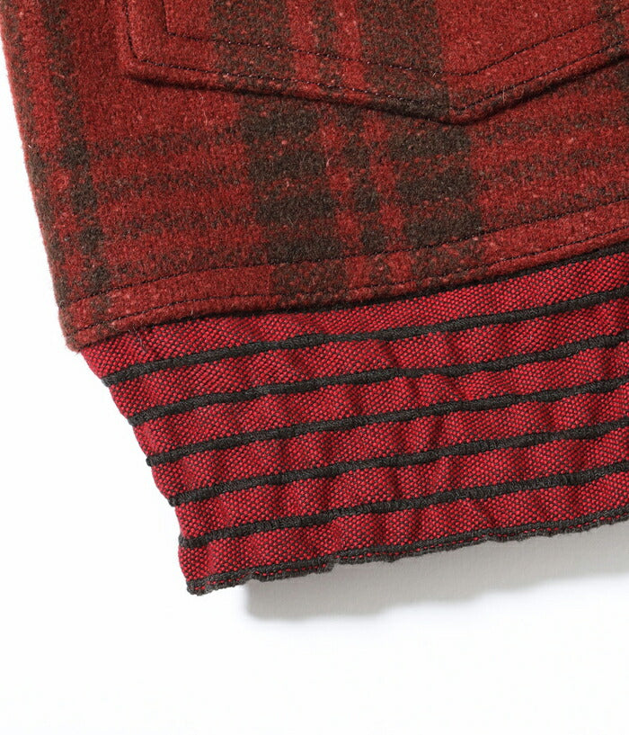バズリクソンズ BUZZ RICKSON'S ジャケット BR15752 JACKET WOOL RED PLAID CIVILIAN CONSERVATION CORPS “BUZZ RICKSON MFG. CO.”