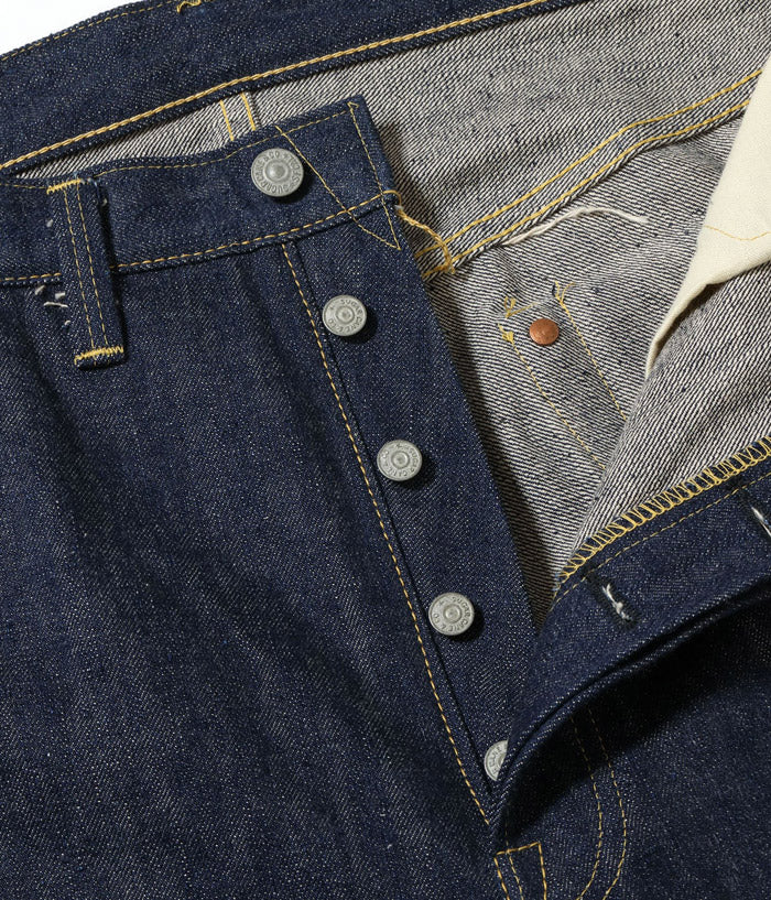 SUGAR CANE デニム ジーンズ SC49001 SUGAR CANE Super “Denim” Collectibles #01 14oz. BLUE DENIM WAIST OVERALLS “S1945” MODEL