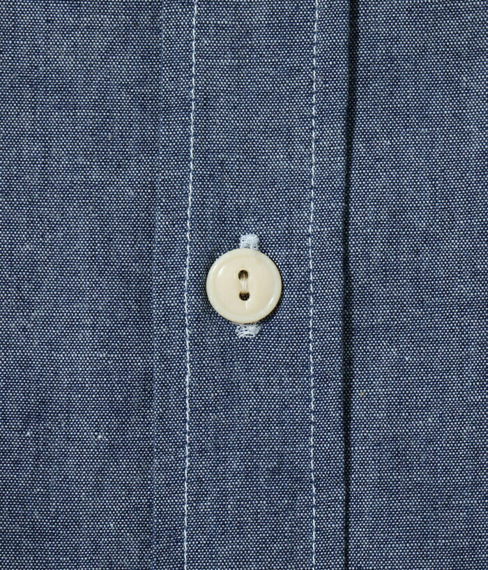 シュガーケーン SUGAR CANE シャツ SC39527 CHAMBRAY WORK SHIRT with CHAIN EMBROIDERED