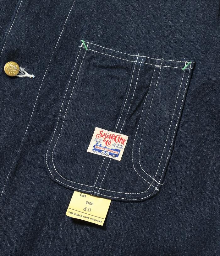 SUGAR CANE シュガーケーン ジャケット SC15655 11oz. BLUE DENIM WORK COAT デニムワークコート