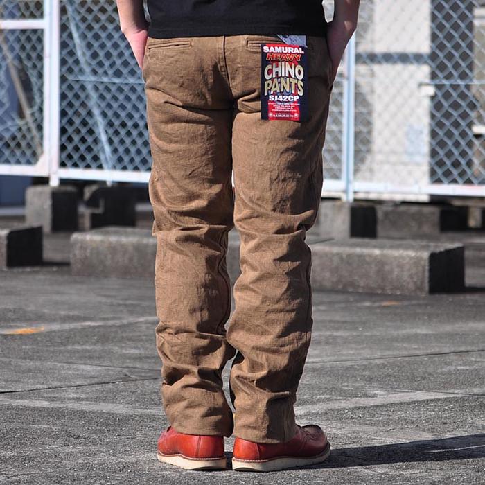 サムライジーンズ チノパン SJ42CP 硫化染めセルビッチチノ SAMURAI JEANS メンズ