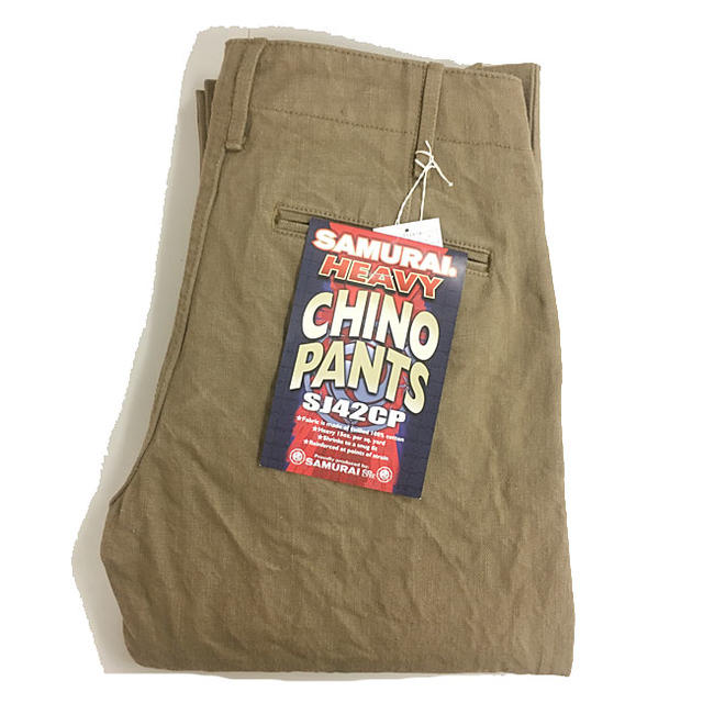 サムライジーンズ チノパン SJ42CP 硫化染めセルビッチチノ SAMURAI JEANS メンズ