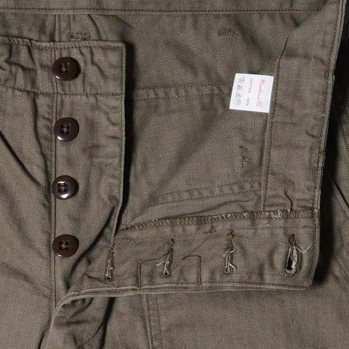 WAREHOUSE ウエアハウス パンツ Lot 1086 HBT MILITARY HERRINGBONE PANTS ミリタリーパンツ