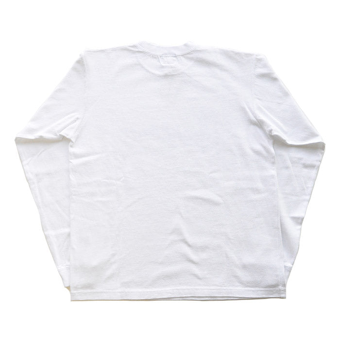 Pherrow's フェローズ Tシャツ PLT1 LONG L/SプリントTシャツ 長袖 ロゴ ロンT アメカジ メンズ