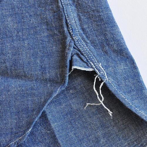 BUZZ RICKSON'S バズリクソンズ Blue Chambray S/S Work Shirt BR35856
