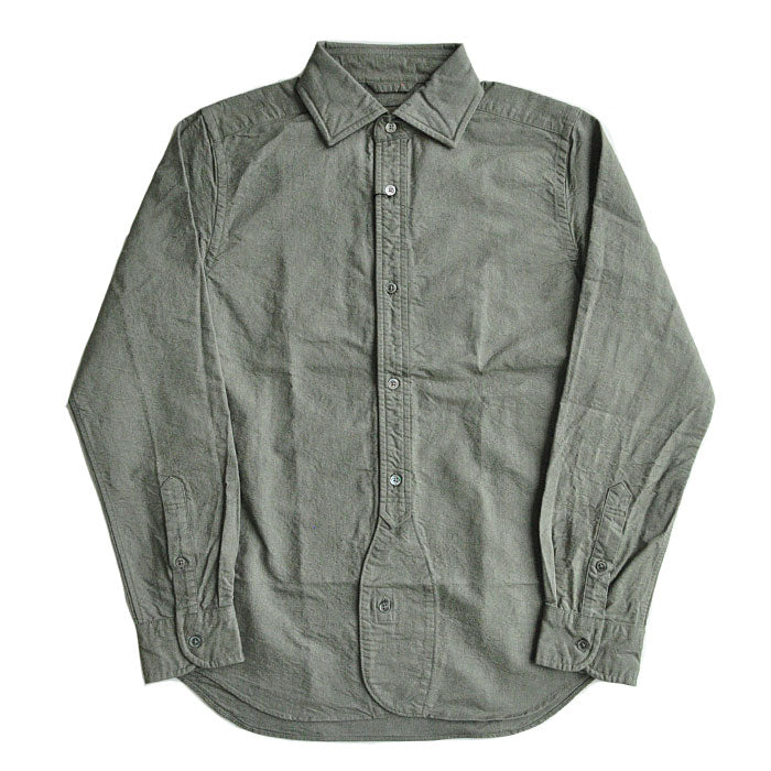NIGEL CABOURN ナイジェルケーボン シャツ ブリティッシュオフィサーズシャツ BRITISH OFFICERS SHIRT VINTAGE OXFORD オックスフォード
