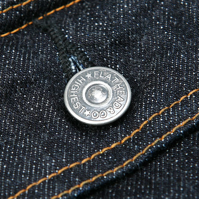 フラットヘッド THE FLAT HEAD Gジャン デニムジャケット FN-OJ-D002 DENIM 50's インディゴ メンズ アメカジ
