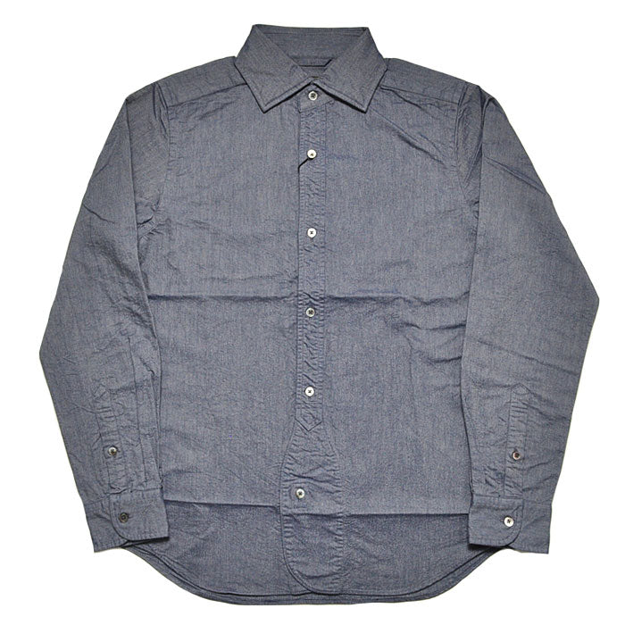 NIGEL CABOURN ナイジェルケーボン シャツ ブリティッシュオフィサーズシャツ BRITISH OFFICERS SHIRT VINTAGE OXFORD オックスフォード