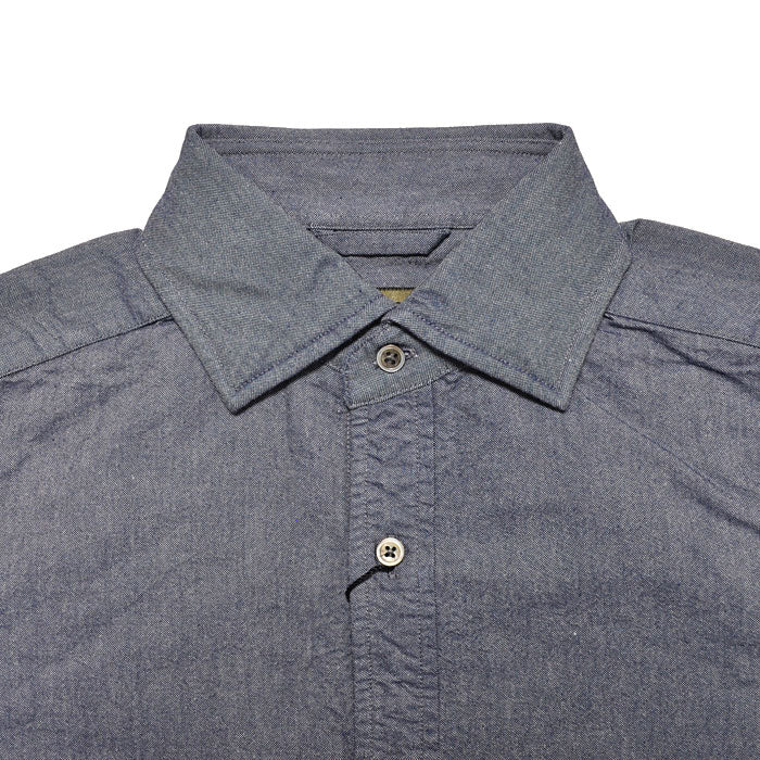 NIGEL CABOURN ナイジェルケーボン シャツ ブリティッシュオフィサーズシャツ BRITISH OFFICERS SHIRT VINTAGE OXFORD オックスフォード