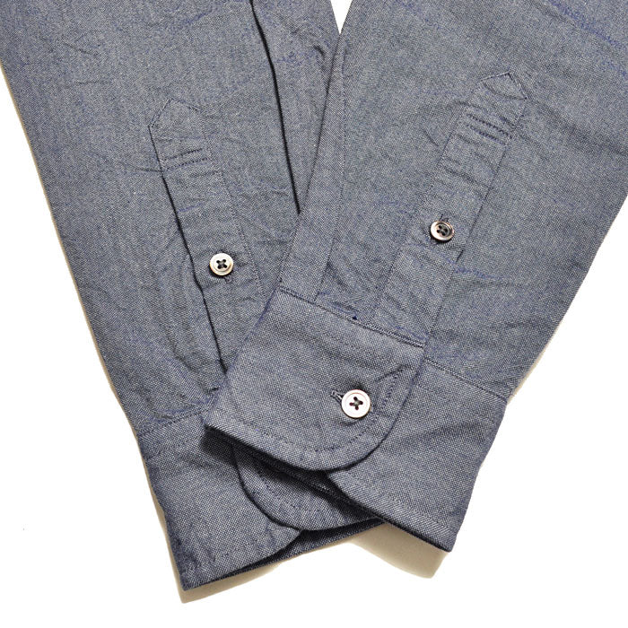 NIGEL CABOURN ナイジェルケーボン シャツ ブリティッシュオフィサーズシャツ BRITISH OFFICERS SHIRT VINTAGE OXFORD オックスフォード