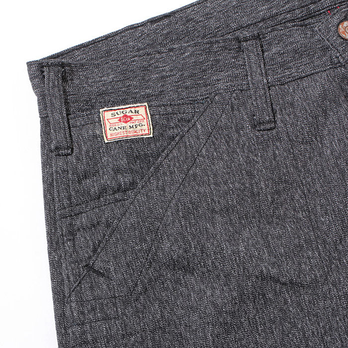 SUGAR CANE シュガーケーン SC41825 9oz. BLACK COVERT ENGINEER PANTS