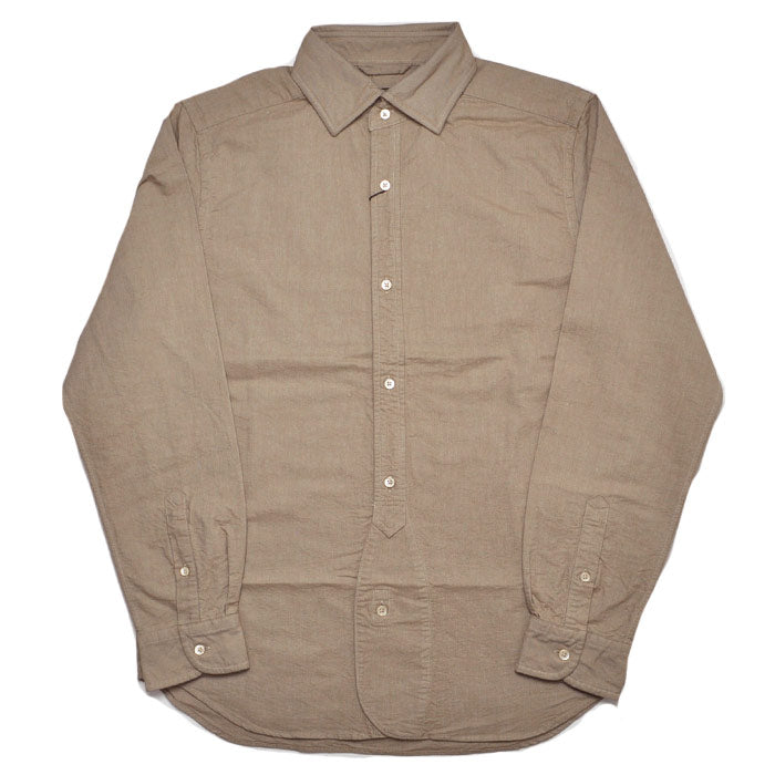 NIGEL CABOURN ナイジェルケーボン シャツ ブリティッシュオフィサーズシャツ BRITISH OFFICERS SHIRT VINTAGE OXFORD オックスフォード
